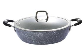 Puodas Berlinger Haus Stone Touch Line BH/1158N, Ø28 cm, 3.8 l, pilka sp.