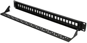 Võrgutoodete lisad Extralink 24 Port UTP Patchpanel Modular, must v.