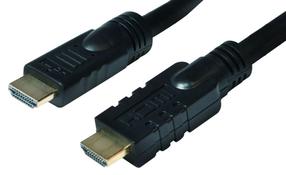 Vads Logilink Cable HDMI / HDMI HDMI, HDMI, 20 m, melna krās.