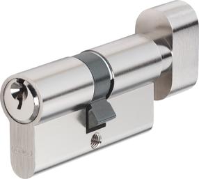 Cilindras Abus KE50N, europinio (din) standarto, 30 mm, pilka sp.