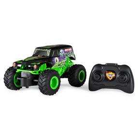  Rc automašīna Monster Jam Grave Digger 6076630, 1:24, melna krās./zaļa krās.