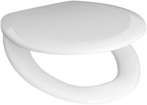 Unitazo sėdynė su dangčiu Jika Zeta, balta sp., 44 cm x 37 cm