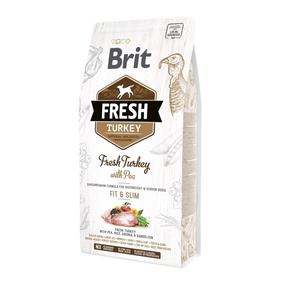 Sausas šunų maistas Brit Adult Fresh Turkey With Pea Fit & Slim, kalakutiena, 2.5 kg
