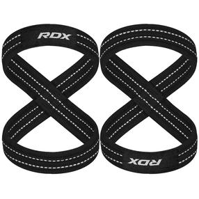 Ремни для тренировок, подъемные RDX WAC-W8W-M, 30.48 см, белый цв., 2 шт.