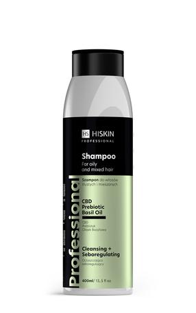 Шампунь HiSkin CBD Prebiotic Basil Oil, 400 мл