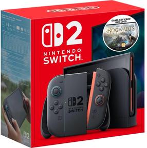 Žaidimų konsolė Nintendo Switch 2 + Hogwarts Legacy N2H002, 1 x USB-C, 256 GB