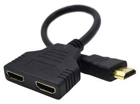 Vads Gembird HDMI x2 / HDMI HDMI male, HDMI x2, melna krās.