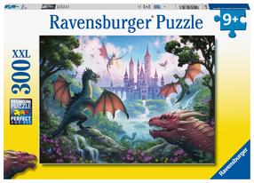 Puzle Ravensburger Dragons 133567V, 36 cm x 49 cm, 300 gab., daudzkrāsaina