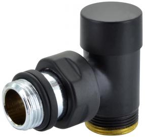 Leņķa vārsts Carlo Poletti Compact 24-19, stūra, radiatoram, 1/2''