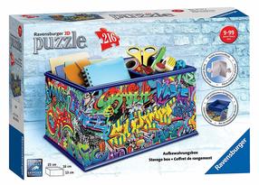 3D dėlionė Ravensburger Graffiti 12111, 23 cm x 16 cm, 216 vnt., įvairių spalvų