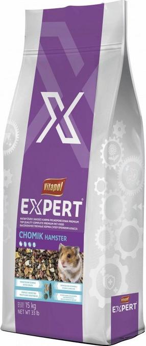 Barība grauzējiem Vitapol Expert, kāmjiem, 15 kg