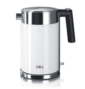 Elektrinis virdulys Graef WK61EU, 1.5 l, balta sp./juoda sp.
