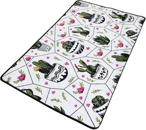 Vonios grindų kilimėlis Foutastic Glauce 359CHL5128, įvairių spalvų, 80 cm x 100 cm