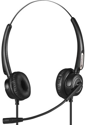 Vadu austiņas Sandberg Pro Stereo 126-30, melna krās.