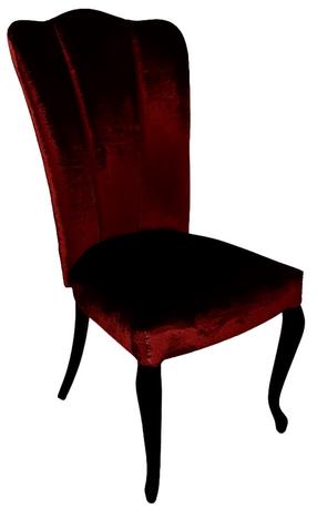Valgomojo kėdė MN Lazzoli 3802, matinė, bordo sp., 45 cm x 47 cm x 100 cm