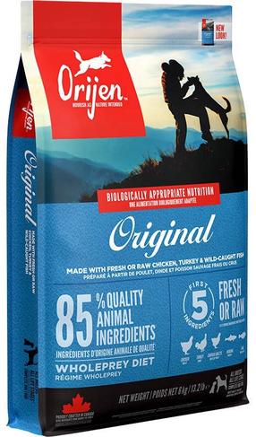 Сухой корм для собак Orijen Original, курица/индюшатина, 17 кг