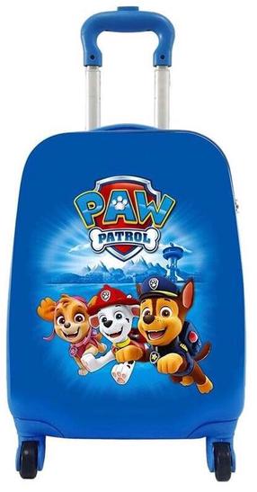 Vaikiškas lagaminas Nickelodeon Paw Control DZI-ASTP-NKLD-001, mėlyna sp., 32 l, 32 x 23 x 48 cm