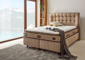 Čiužinys Kalune Design Majesty 480NRN1251, 200 cm x 200 cm, minkštas