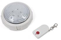 Lubinis lauko šviestuvas Remote, LED, balta sp., 18 cm x 12.7 cm