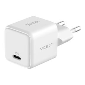 Adapter Yenkee, 1 x USB Type C, valge v., 20 W