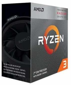 Процессор AMD Ryzen 3 3200G YD3200C5FHMPK, 4ГГц, AM4, 4МБ