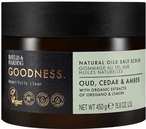 Ķermeņa skrubis Baylis & Harding Goodness Oud, Cedar & Amber, 450 g