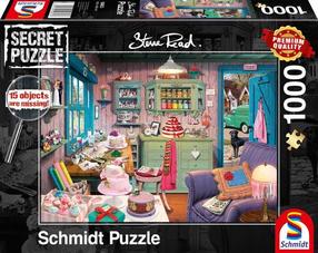 Puzle Schmidt Steve Read: Grandmother´s Room 59653, 69 cm x 49 cm, 1000 gab., daudzkrāsaina