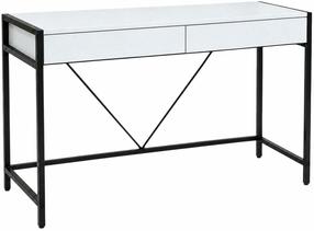 Письменный стол с ящиками Akord Furniture Factory Loft Pure, 124 см x 50 см, 80 см, белый цв.