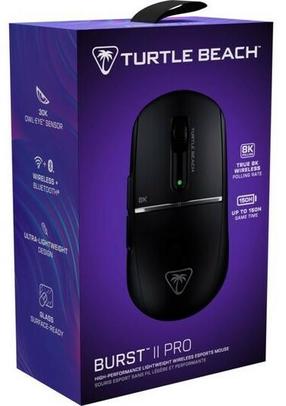 Juhtmevaba mänguhiir Turtle Beach Burst II Pro (TBM-2102-05), 2.4 ghz / bluetooth / usb, must v.
