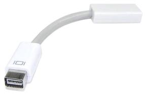 Adapteris Qoltec Adapter DVI-mini to HDMI Mini DVI male, HDMI female, 0.15 m, balta