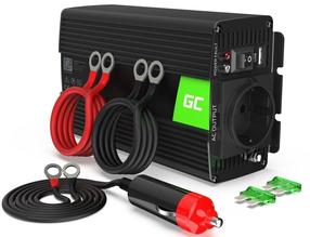 Преобразователь напряжения Green Cell INV03DE, черный цв., 12 В