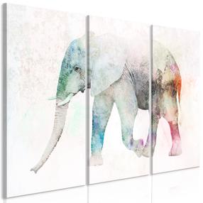 Reprodukcija Artgeist Painted Elephant KR42, 90 cm x 60 cm