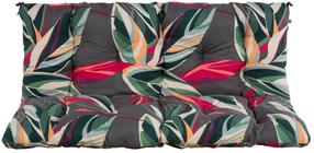 Lauko kėdės pagalvėlė Patio Frigiliana G053-06IB, raudona sp./žalia sp./pilka sp., 120 x 100 cm