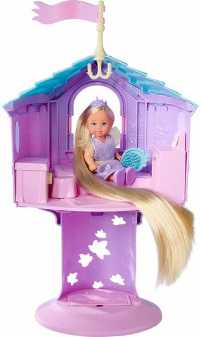 Кукла с аксессуарами Simba Evi Love Rapunzel, 12 см, многоцветный