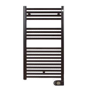 Elektriline rätikuradiator Zehnder Aura, matt must v., 50 cm x 122.6 cm