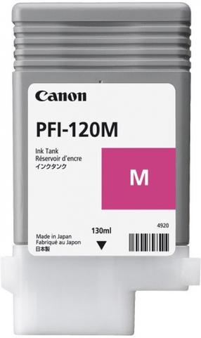 Tintes printera kasetne Canon PFI-120, fuksīna (magenta) krās., 130 ml