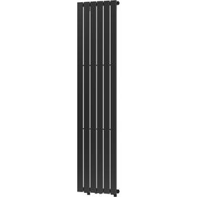 Veekütte rätikuradiator Mexen, must v., 45.2 cm x 180 cm, 888 W