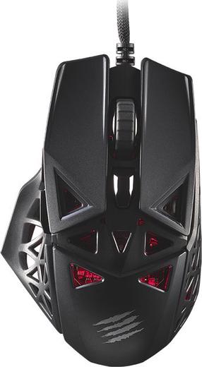 Juhtmega mänguhiir Mad Catz M.O.J.O. M1, must v.