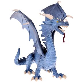 Žaislinė figūrėlė, drakonas, 16 cm, mėlyna sp.