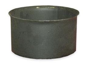 Kamina ühendustoru Abx, must v., 150 mm