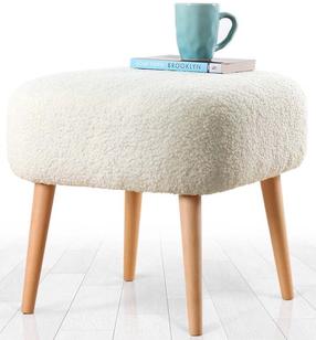 Tumba Hanah Home Moouv 7096, valge v., 45 cm x 45 cm x 43 cm