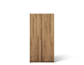 Spinta ADRK Bergma II, juoda sp./artisan oak sp., 58 cm x 100 cm x 204 cm