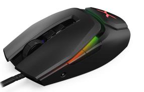 Juhtmega mänguhiir Krux Bot RGB, juhtmega usb / ps/2, must v.