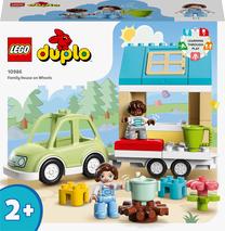 Konstruktorius LEGO® DUPLO® Town Šeimos namas ant ratų 10986, 31 vnt.