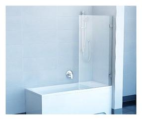 Dušas siena Ravak CVS1-80 R, 80 cm x 150 cm, caurspīdīga krās./rūdītais