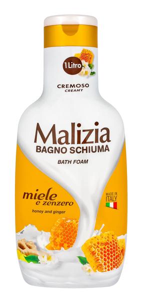 Пена для ванны Malizia Honey & Ginger, 1000 мл