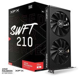 Видеокарта XFX AMD Radeon RX 7600 RX-76PSWFTFY, 8 ГБ, GDDR6