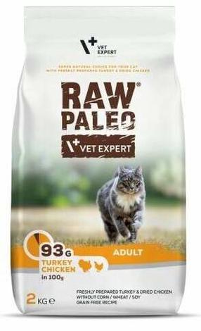 Sausas kačių maistas Vet Expert Adult, vištiena/kalakutiena, 2 kg
