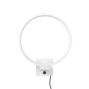 Šviestuvas sieninis Opviq Halka 13310, LED, 3000 °K, 1 x 12 W, nėra gaubto / balta sp.