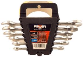 Kahepoolne mutrivõti Rexxer, 6 - 22 mm, 6 tk